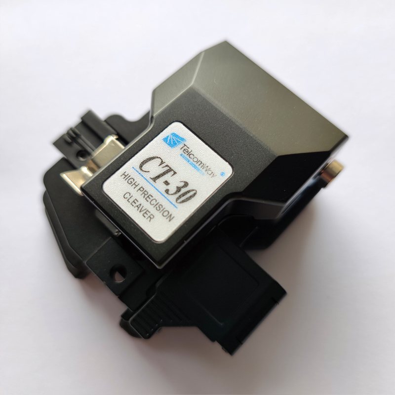 TelcomWay高精度一步刀国产CT-30光纤切割刀光纤切割器FiberCleaver