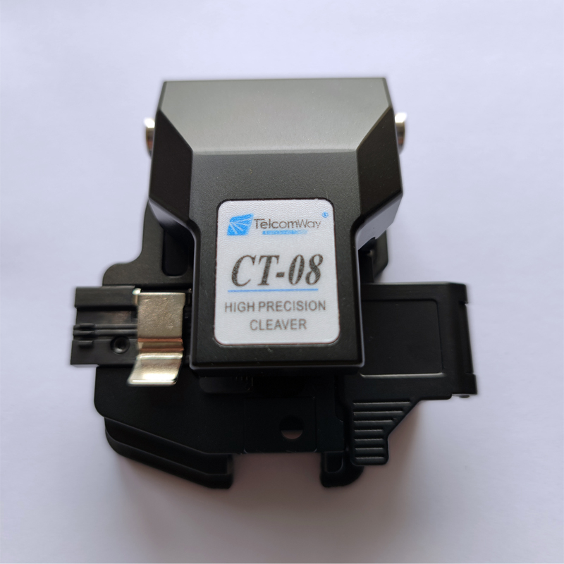 TelcomWay高精度一步刀国产CT-08光纤切割刀光纤切割器FiberCleaver